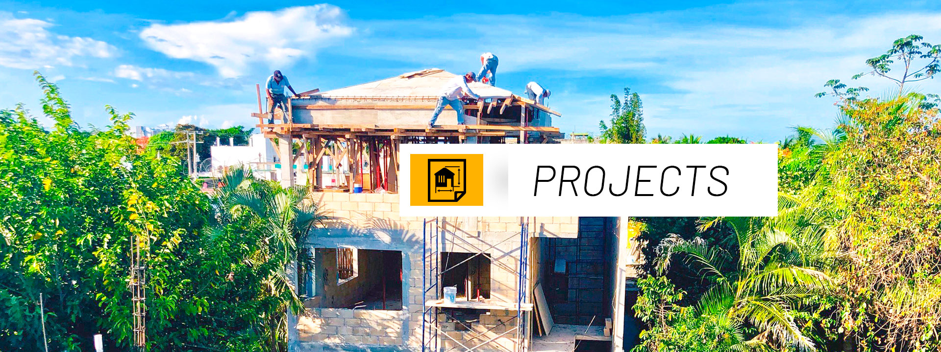 projects grupo hch, construction image in cozumel